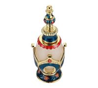 Frasco de Perfume Árabe en Vidrio y Aleación Azul de 25ml