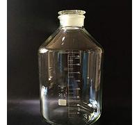 Frasco de reactivo graduado de vidrio de borosilicato con boca ancha de vidrio esmerilado, capacidad de 60 ml a 5000 ml for uso en laboratorio(20000ml)