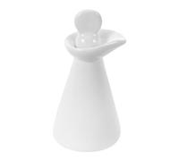 Frasco Gotero de Cerámica 70ml Estilo Japonés Vintage Blanco | Cierre Avanzado, Botella Cosmética Decorativa, Apto para Aceite Capilar y Perfume, Uso en Viaje y Spa