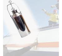 Frascos de muestreo lastrados de 300 ml, con un Kit de Cuerda de 50 Metros para la Recogida de muestras de Agua y petróleo: una Herramienta Ideal y práctica para la monitorización y el muest