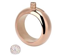 Frascos para Licor para Mujeres, Pulsera Portátil, Petaca, Acero Inoxidable, Jarra de Alcohol para Vino, Pulsera, Pulsera, Petaca, Pulseras para Mujer, Muñeca, Petaca, Embudo,