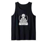 Frase de Alien Sarcástico, “This is Some Bullshit” Sci-Fi Camiseta sin Mangas