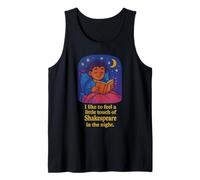 Frase de Henry Quinta Noche de Shakespeare Little Touch Camiseta sin Mangas