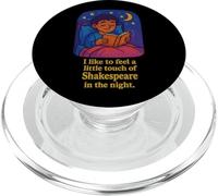 Frase de Henry Quinta Noche de Shakespeare Little Touch PopSockets PopGrip para MagSafe