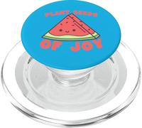 Frase de Semillas de Plantas de jardinería Sandía Joy PopSockets PopGrip para MagSafe