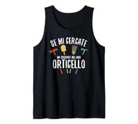 Frase Divertente Orto Amo Giardinaggio Camiseta sin Mangas