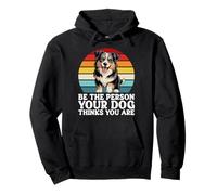 Frase Divertida de Perro Ama al Pastor Australiano Sudadera con Capucha