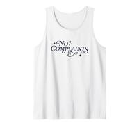 Frase Divertida sin Quejas Camiseta sin Mangas