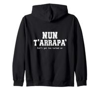Frase Divertida Slang Romanesco del Dialecto de Roma Sudadera con Capucha