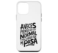 Frase Graciosa y Divertida Hombre Mujer A Veces Pienso Carcasa para iPhone 12 Mini