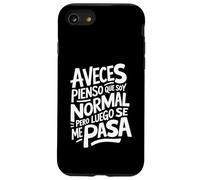 Frase Graciosa y Divertida Hombre Mujer A Veces Pienso Carcasa para iPhone SE (2020) / 7/8