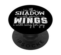 Frase Inspiradora en la Sombra de Tus ALAS PopSockets PopGrip Adhesivo