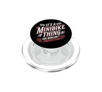 Frase Minibike It's A Minibike Thing PopSockets PopGrip para MagSafe