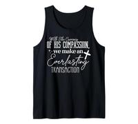 Frase Motivacional sobre la Compasión y la Esperanza Camiseta sin Mangas