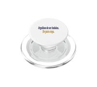 Frase Orgullo Andaluz Identidad Cultural Española PopSockets PopGrip para MagSafe