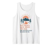 Frases Cristianas con Paisajes y Mensaje Positivo Jesús Camiseta sin Mangas