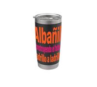 Frases de Albañil Construcción Futuro Ladrillo Vaso térmico de acero inoxidable de doble pared