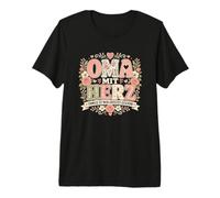 Frases de Amor Familiares de OMA Mit Herz Graphic ist Mein German Pink Camiseta Premium