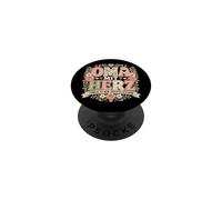 Frases de Amor Familiares de OMA Mit Herz Graphic ist Mein German Pink PopSockets PopGrip Adhesivo