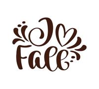 frases de caligrafia dar gracias me encanta el otoño agradecido ser agradecido Pegatinas de pared 50.4x69.3cm Decoración de carrocerías Café