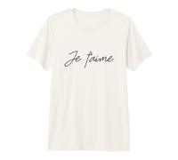 Frases de Camisetas francesas Je T'Aime Camiseta Premium