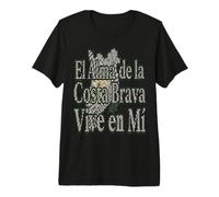 Frases de Costa Brava Alma Vida Mar Camiseta Premium