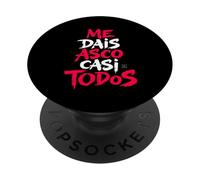 Frases Divertidas - Me Dais Asco Casi Todos PopSockets PopGrip Adhesivo