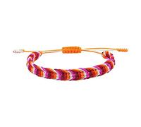 Frases en San Valentín 4 Abalorios Anillos hilo simple pequeña pulsera fresca pulsera de pareja ajustable pulsera de amistad para anillos elásticos, talla única, Cuerda, No es una piedra preciosa