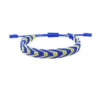 Frases en San Valentín 4 Abalorios Anillos hilo simple pequeña pulsera fresca pulsera de pareja ajustable pulsera de amistad para anillos elásticos, talla única, Cuerda, No es una piedra preciosa