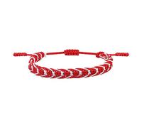 Frases en San Valentín 4 Abalorios Anillos hilo simple pequeña pulsera fresca pulsera de pareja ajustable pulsera de amistad para anillos elásticos, talla única, Cuerda, No es una piedra preciosa