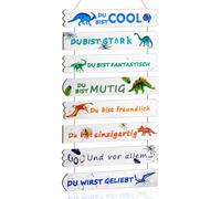 Frases Motivacionales e Inspiradoras para Pared,Cartel de Madera de Dinosaurio para Habitación Infantil,Geeignet für die Dekoration von Kinderzimmern und Kindergärten