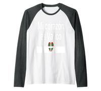 Frases Vascas Corazón Vasco Cultura Española Camiseta Manga Raglan