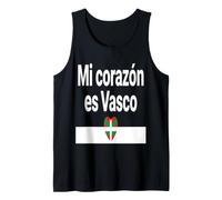 Frases Vascas Corazón Vasco Cultura Española Camiseta sin Mangas