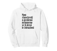 Frasi Divertenti Atteggiamento che Non puoi gestire. Sudadera con Capucha
