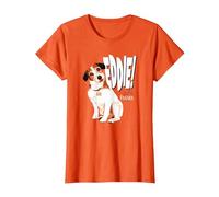 Frasier Eddie Camiseta, Mujer, Naranja, XS