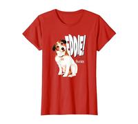 Frasier Eddie Camiseta, Mujer, Rojo, 3XL