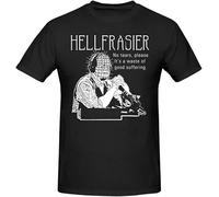 Frasier Funny Hellraiser Horror T Shirt O-Neck Cotton Custom Short Sleeve Tshirt Black