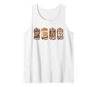 Frat Beer Cans In School Colors Fraternity Art Camiseta sin Mangas
