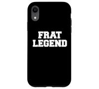 Frat Legend Funny Fraternity College Frat Party Griego Carcasa para iPhone XR