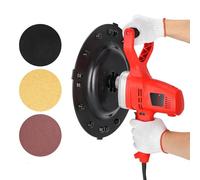 Fratasadora EléCtrica Para Mortero De Cemento De HormigóN, 1280W Lijadora Para Paredes Y Techos, MáQuina Alisadora De HormigóN Para Paredes, Techos Y Suelos En ConstruccióN