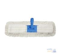 Fratelli Re Spa Escoba De Plástico/Metal Con Fleco De Algodón 80 Cm