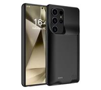 Fraternize - Carcasa de batería para Samsung Galaxy S24 (10000 mAh, carcasa de carga recargable, carcasa de batería portátil para Samsung Galaxy S24 Ultra 5G, color negro