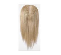 Frauen Haare - Extensiones de cabello humano de 14 pulgadas con base de encaje mono, piezas de cabello rubio para mujeres con extensiones de cabello fino