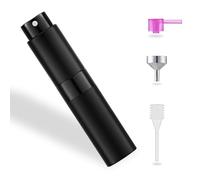 FRAVAST® Atomizador Perfume Recargable 8ml + 3 Accesorios de Rellenado + PDF con Manual de Conservación y Uso del Perfume | Atomizador para Viaje