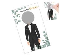 Fravsiu Bridal Games, Scratch Cards, 48-Pack Witty Card Spark Vibrant Bridals Shower Cheer, Modern Design Fuels Swift Icebreaker, Partys Games for Engagement Bachelor Showers