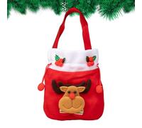 Fravsiu Christmas Drawstring Bag, Holiday Wrapping Bag, Cute Christmas Doll Bags, Christmas Doll Drawstring, Candy Wrapping Bags, Decorative Drawstring Bags, for Wrapping Dolls and Candy Treats