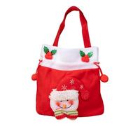 Fravsiu Christmas Drawstring Bag, Holiday Wrapping Bag, Cute Christmas Doll Bags, Christmas Doll Drawstring, Candy Wrapping Bags, Decorative Drawstring Bags, for Wrapping Dolls and Candy Treats