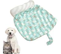 Fravsiu Cozy Cat Sleeping Bag for Cold Weather, Comfortable Cat Sleeping Bag for Indoor Cats, Premium Cat Sleeping Bag for All Seasons, Reversible Cat Sleeping Bag for Pets, Compact Cat Sleeping Bag
