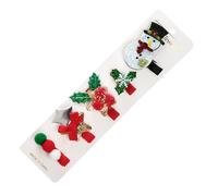 Fravsiu Decorative Holiday Hairpins, Christmas Hair Barrettes, Christmas Hair Accessories, Christmas Hair Clips Set, Stylish Hairpins For Girls, Holiday Hair Clips For Women And Kids