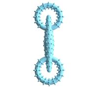 Fravsiu Dog Pull Ring, Tough Chewing Toy for Dogs, Interactive Teeth Cleaning Loop, Responsive Sturdy Pet Game for Boredom Comfort, Training, and Active Play Multicolor